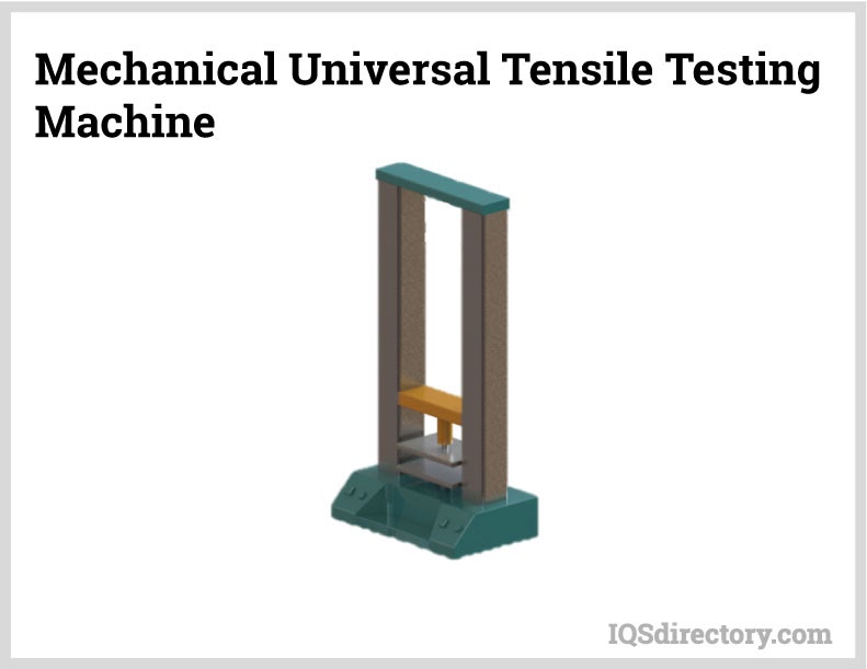 Mechanical Universal Tensile Testing Machine