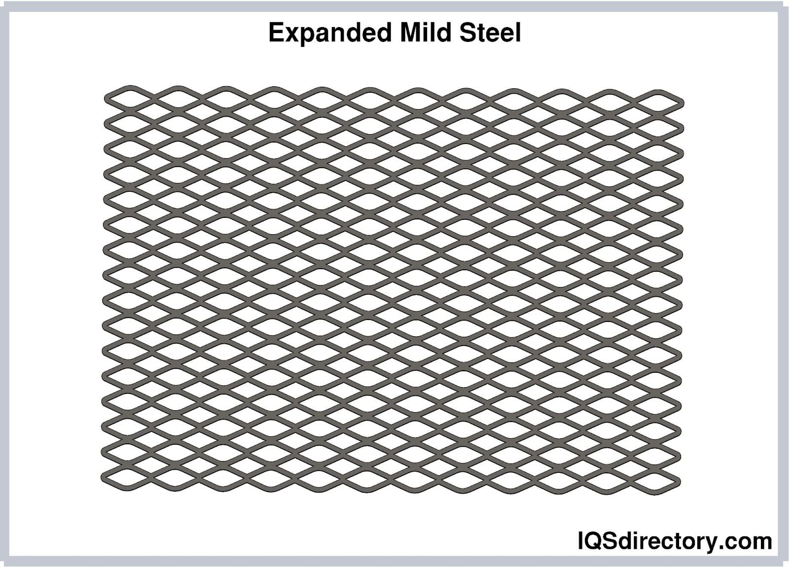 Expanded Mild Steel