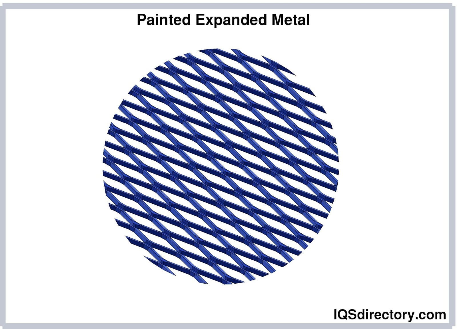 Painted Expanded Metal