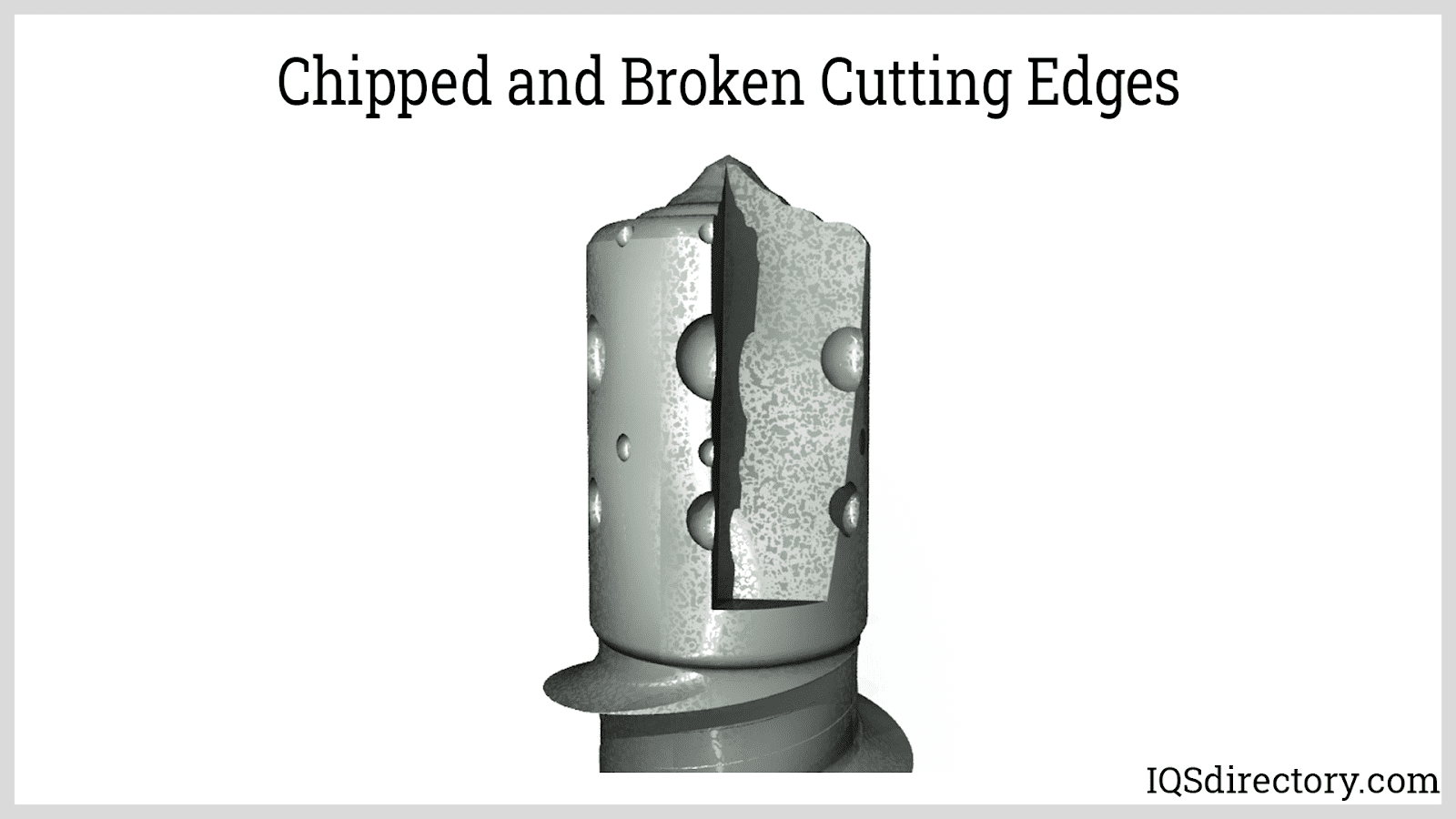 Chipped and Broken Cutting Edges