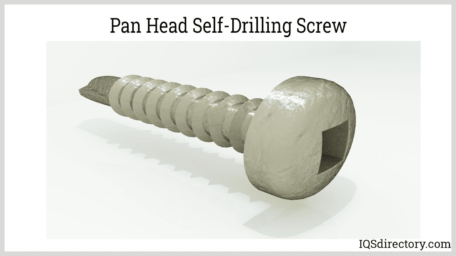 Pan Head Self-Drilling Screw