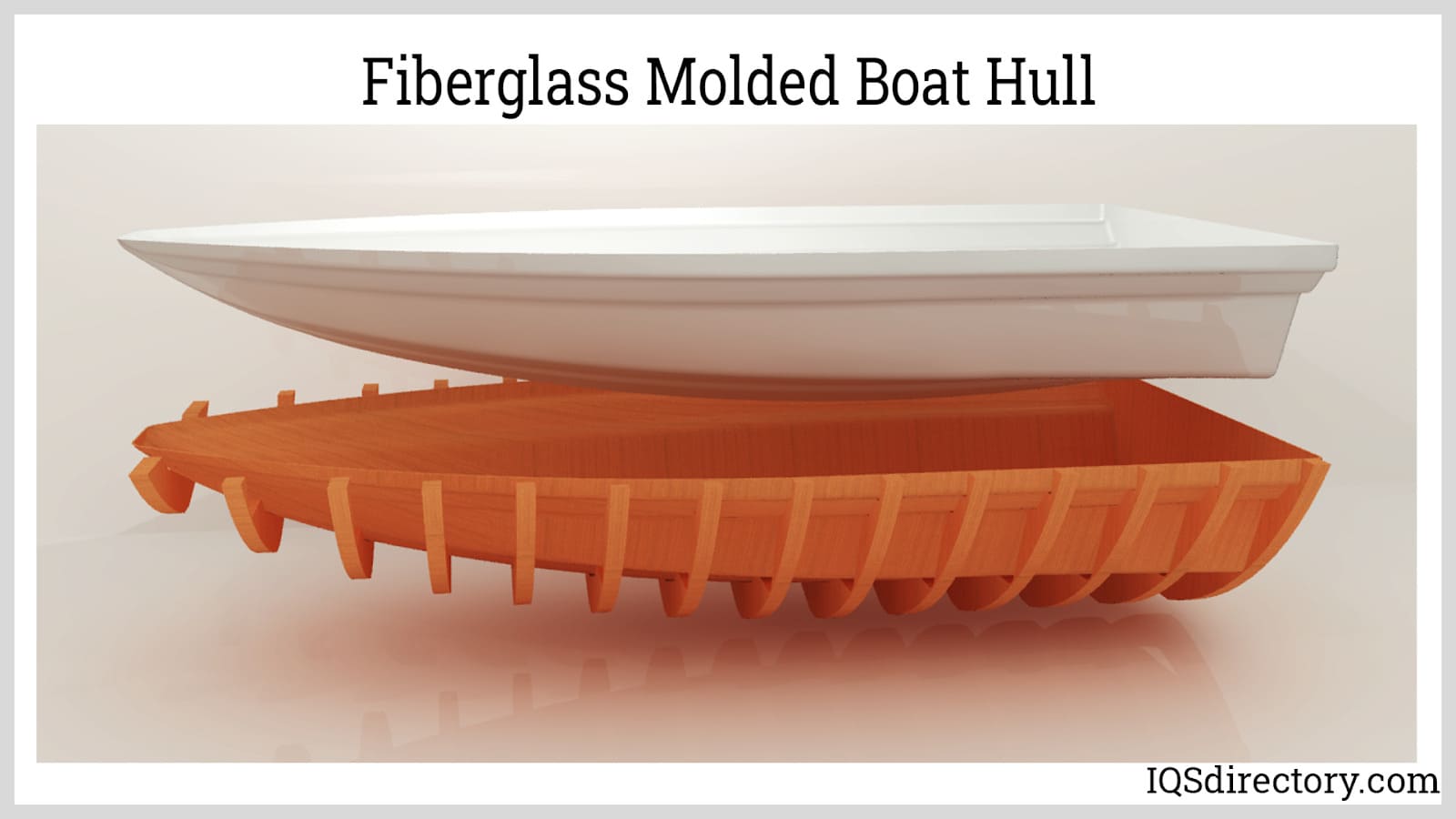 Fiberglass Molded Boat Hull