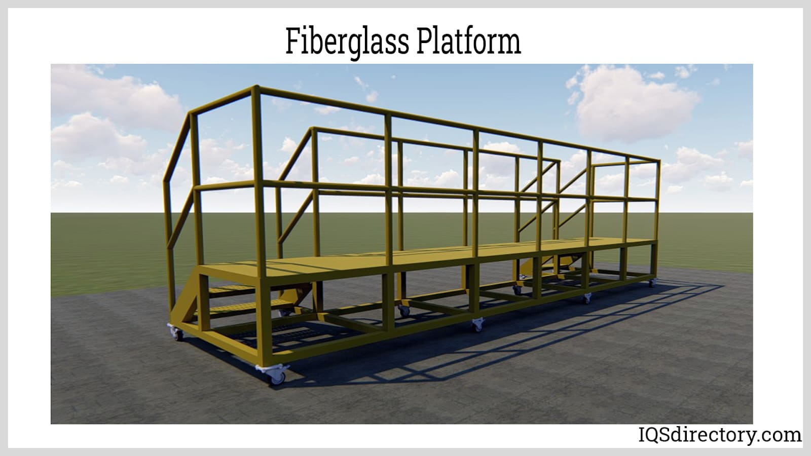 Fiberglass Platform