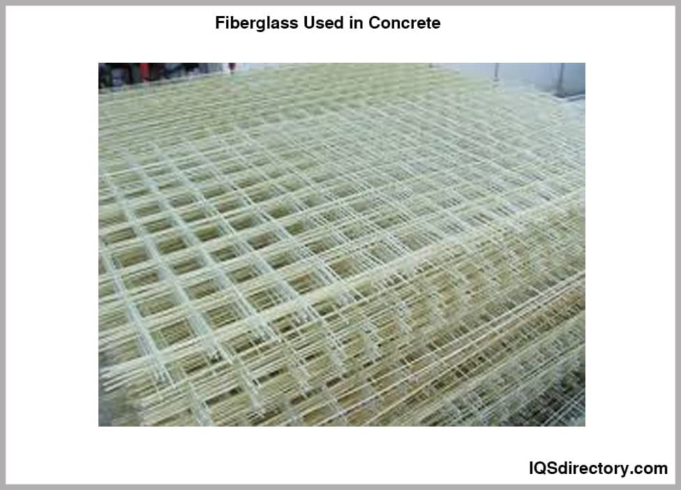 Fiberglass Used in Concrete