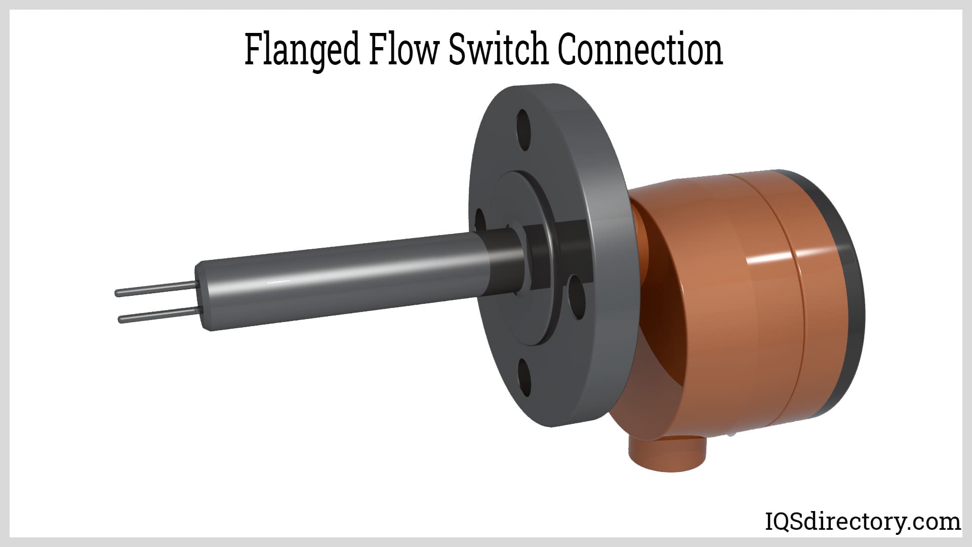 Flanged Flow Switch Connection