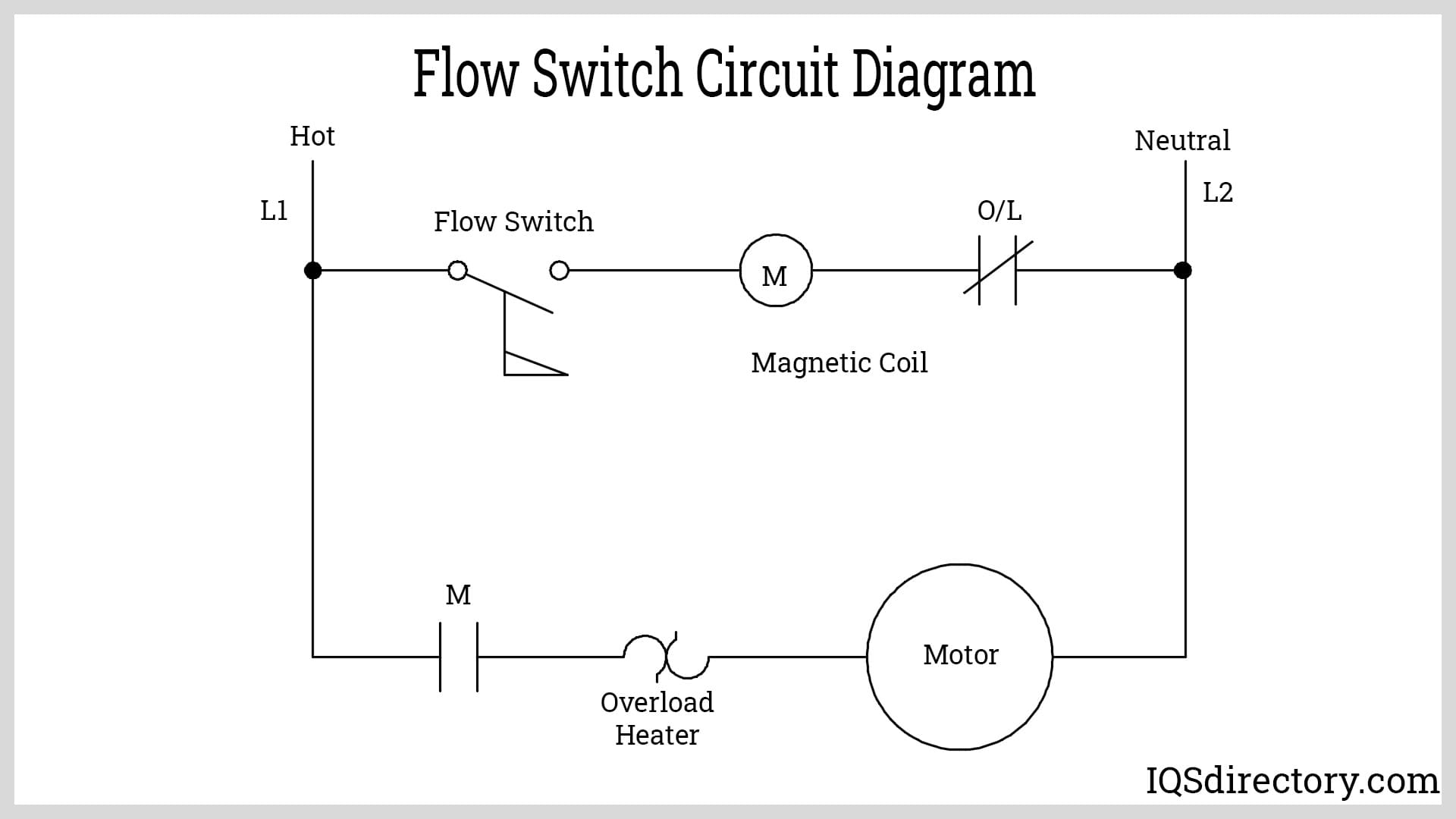 Flow Switch Circuit Diagram