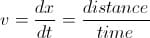 Velocity Flow Rate Formula