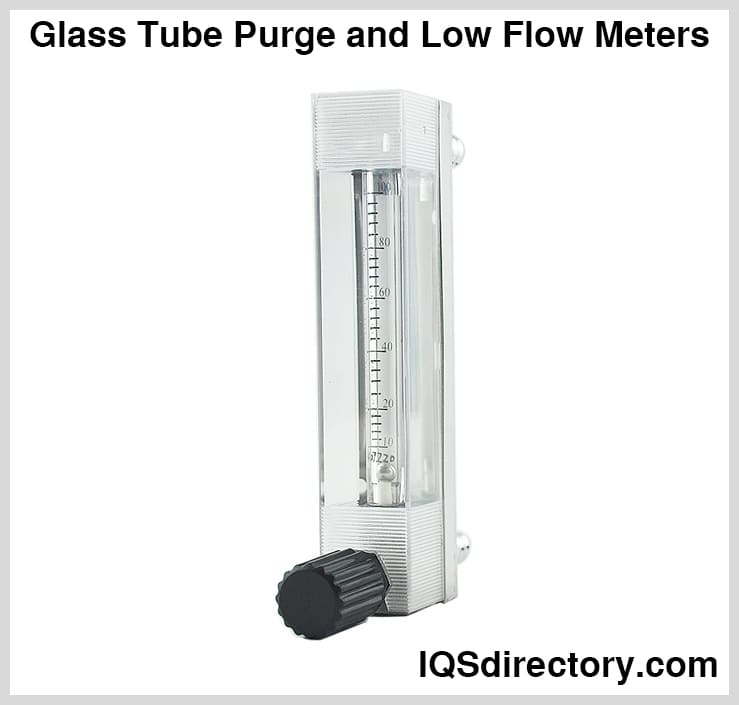 Glass Tube Purge and Low Flow Meters
