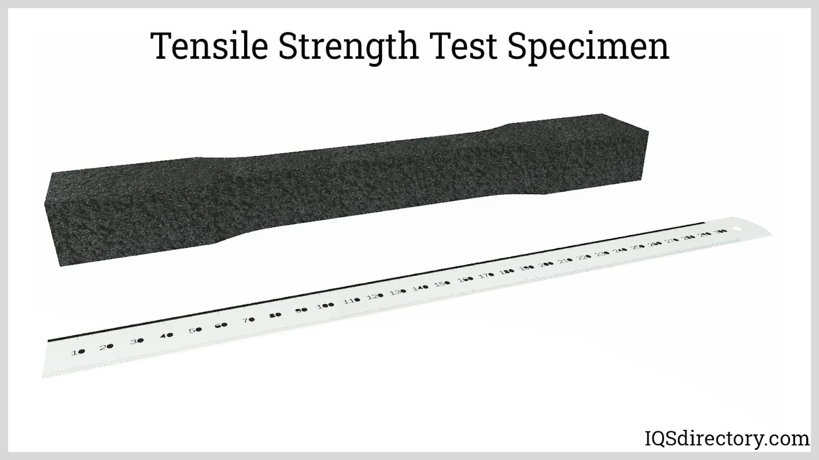 Tensile Strength Test Specimen