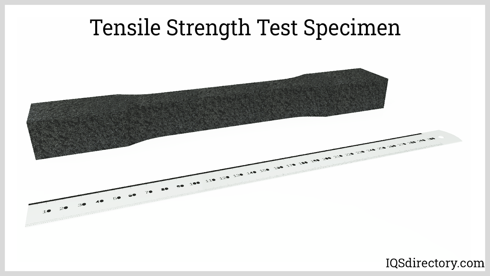 Tensile Strength Test Specimen