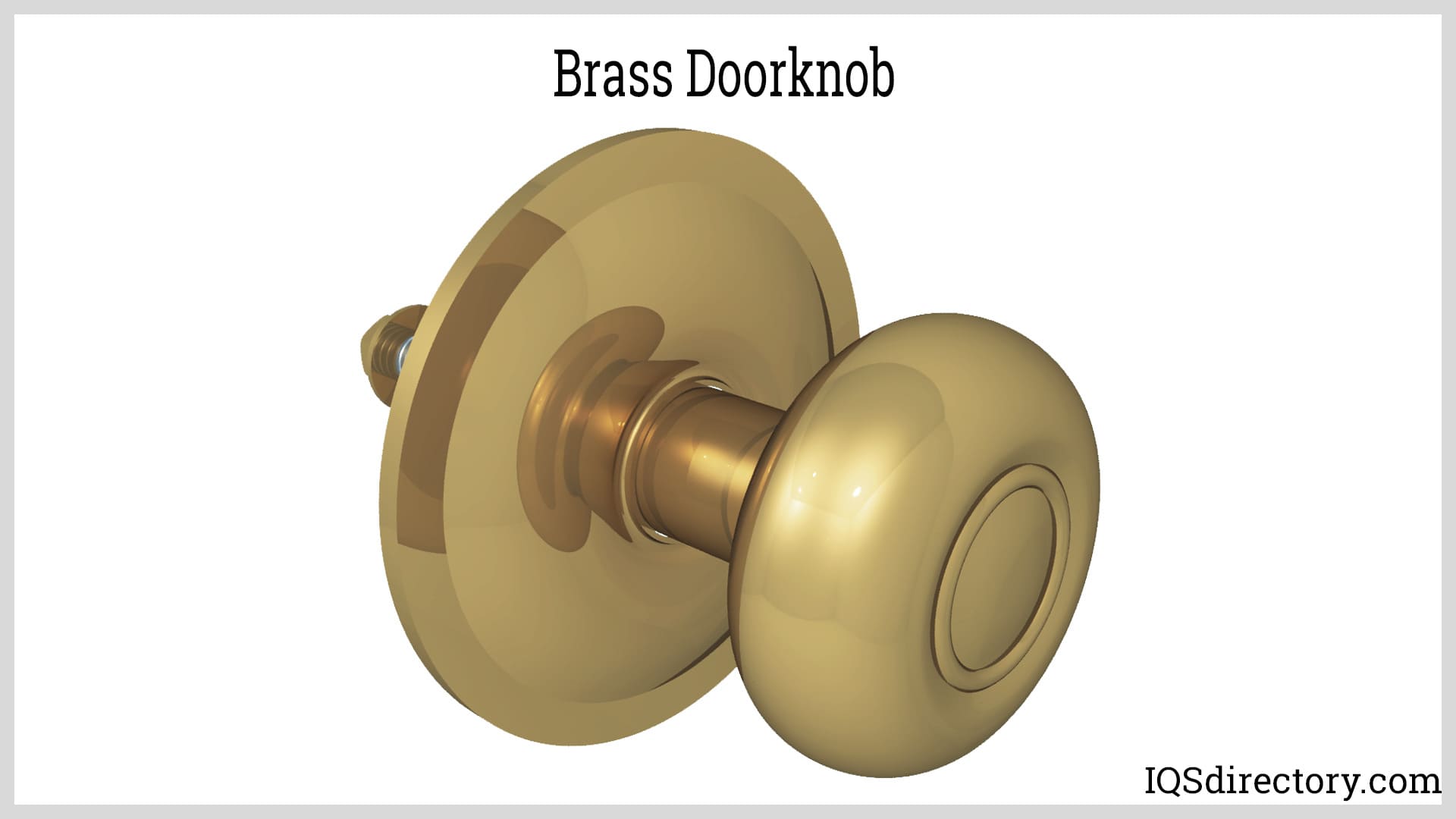 Brass Doorknob