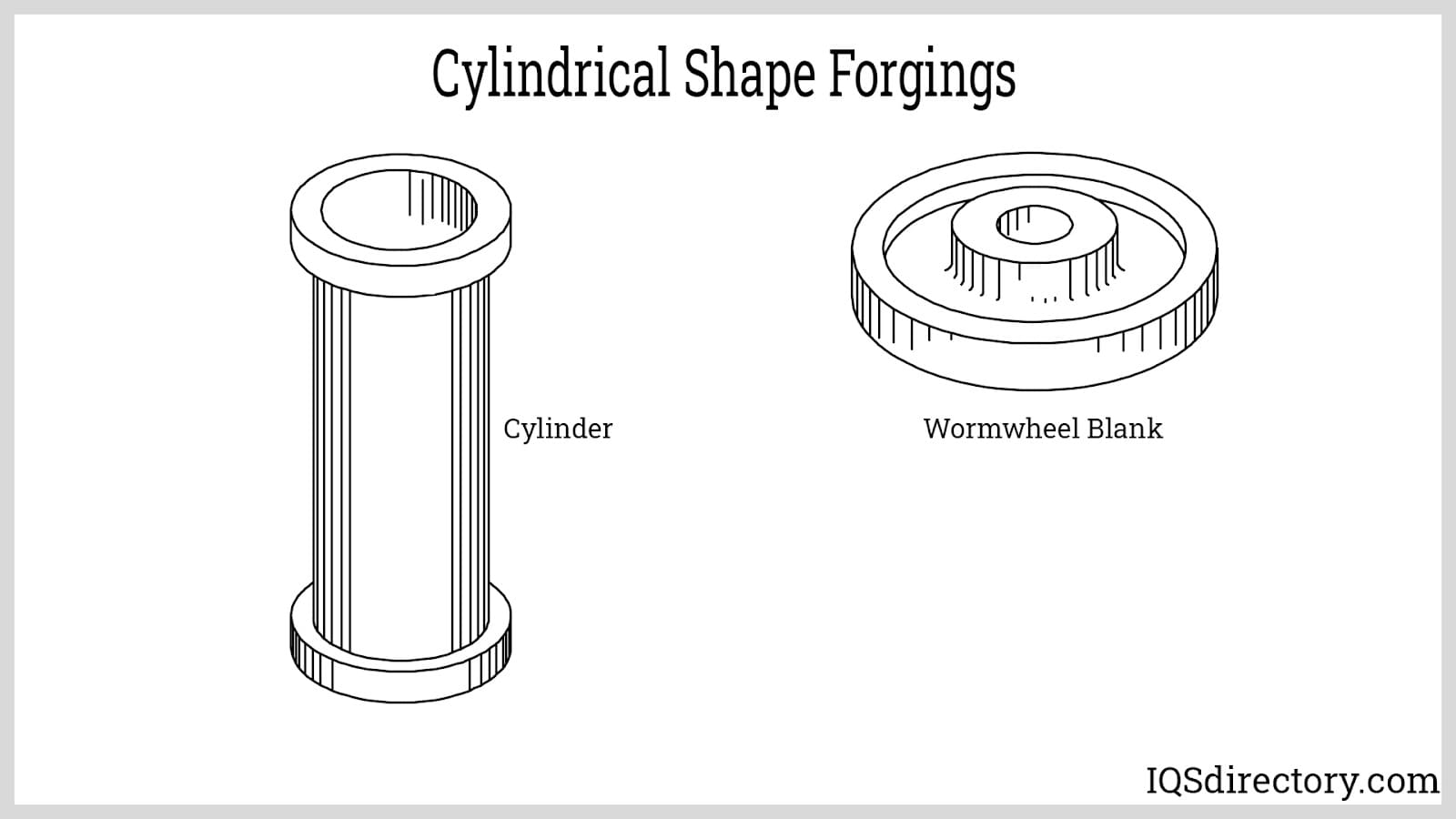  Cylindrical Shape Forgings