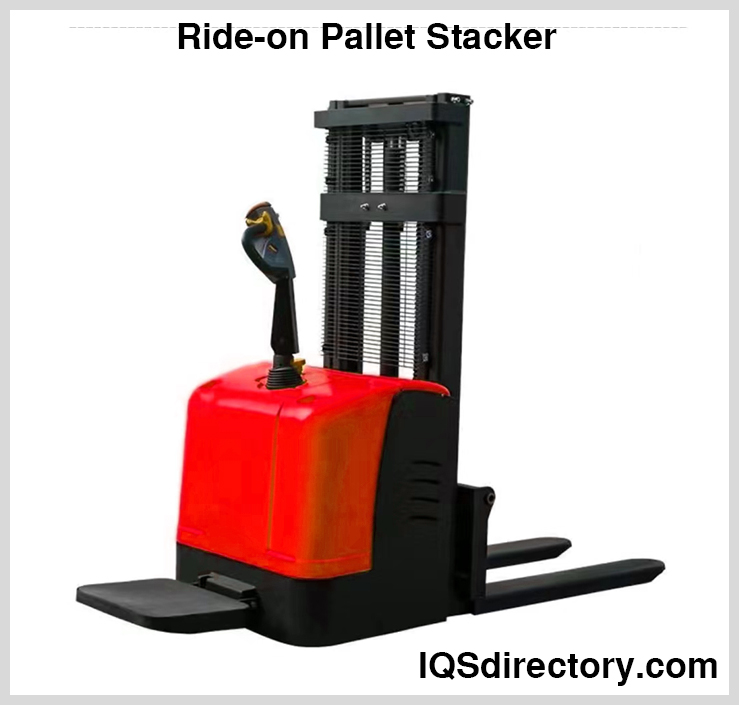 Ride-on Pallet Stacker