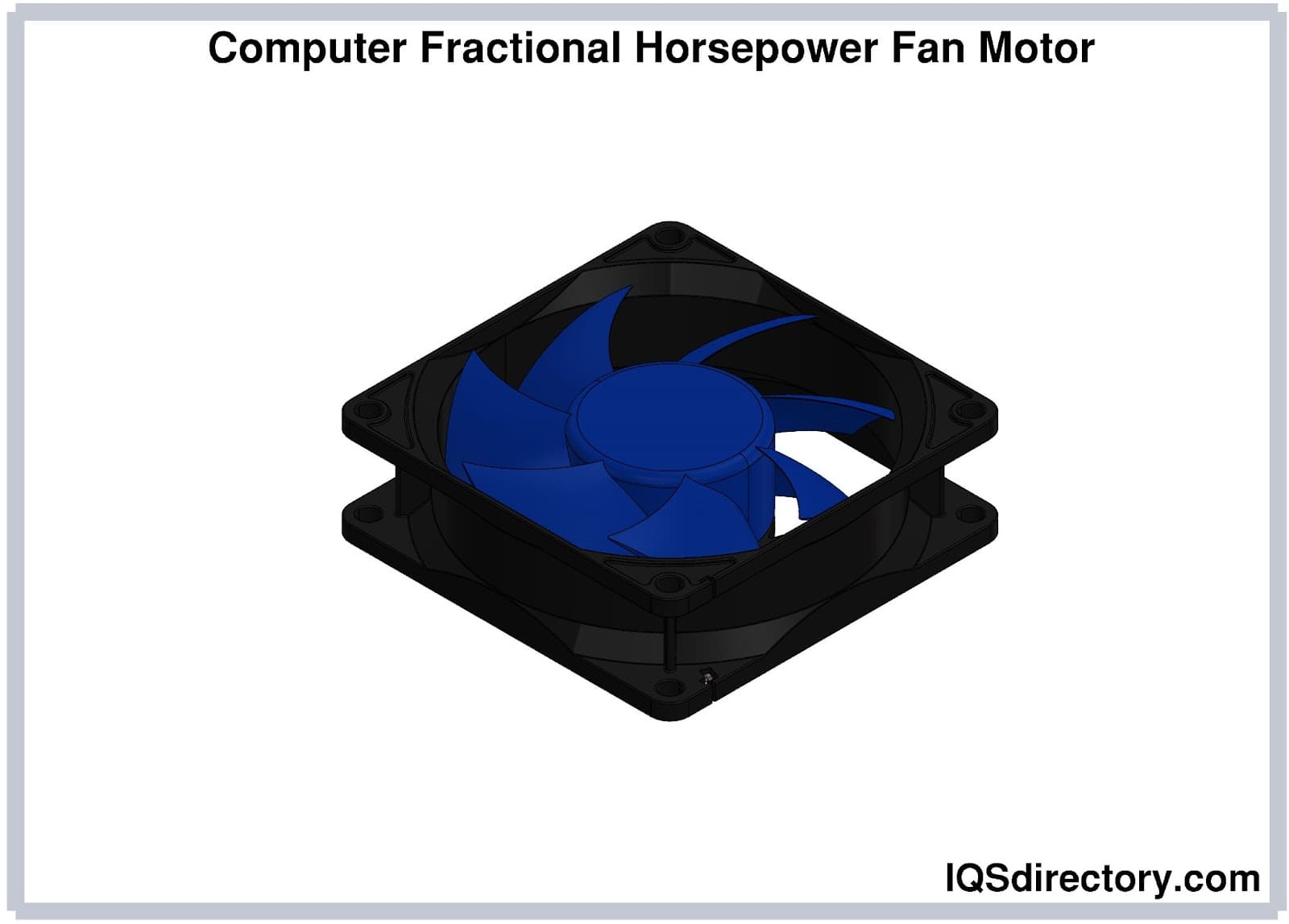 Computer Fractional Horsepower Fan Motor