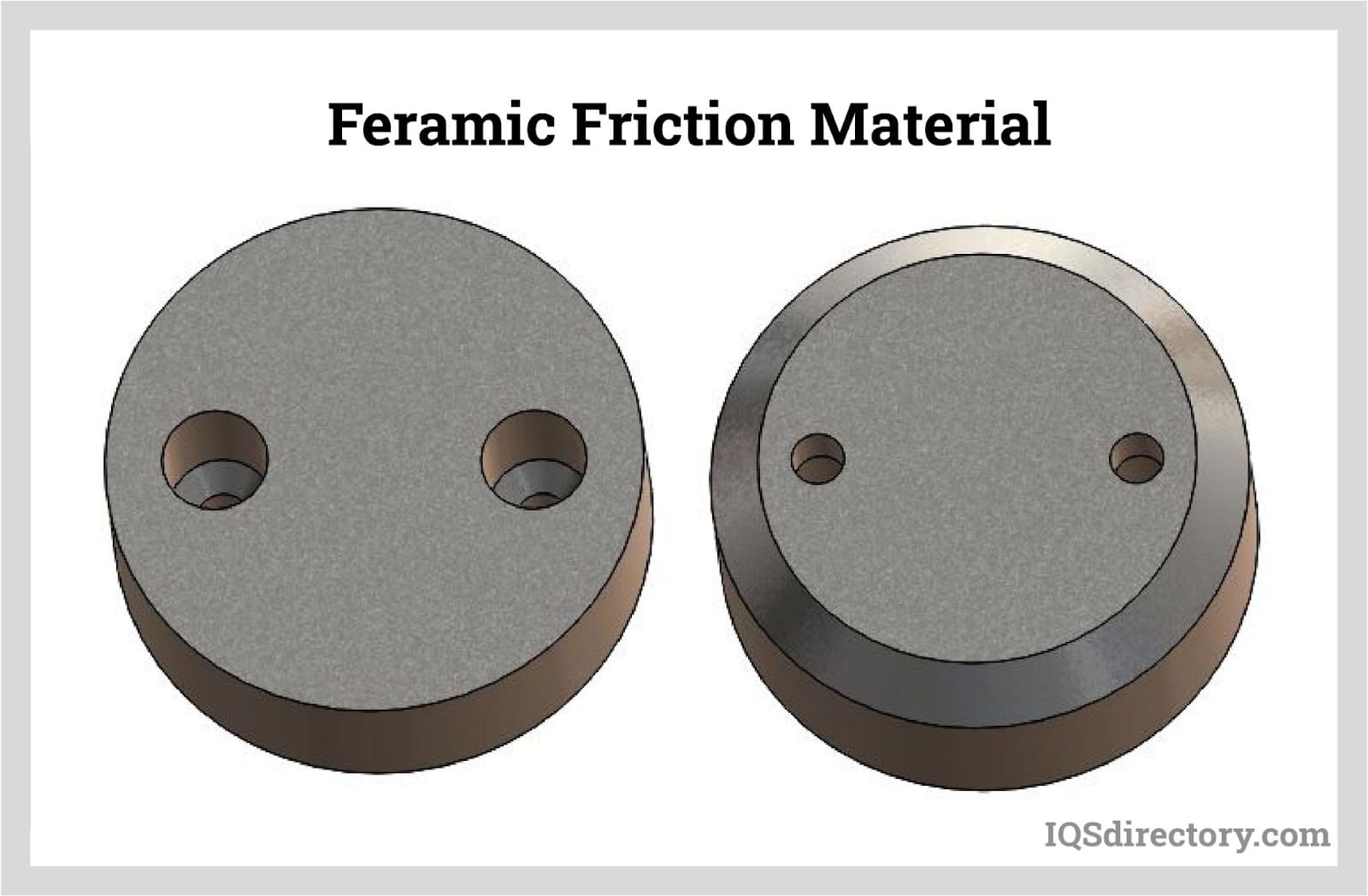 Feramic Friction Material