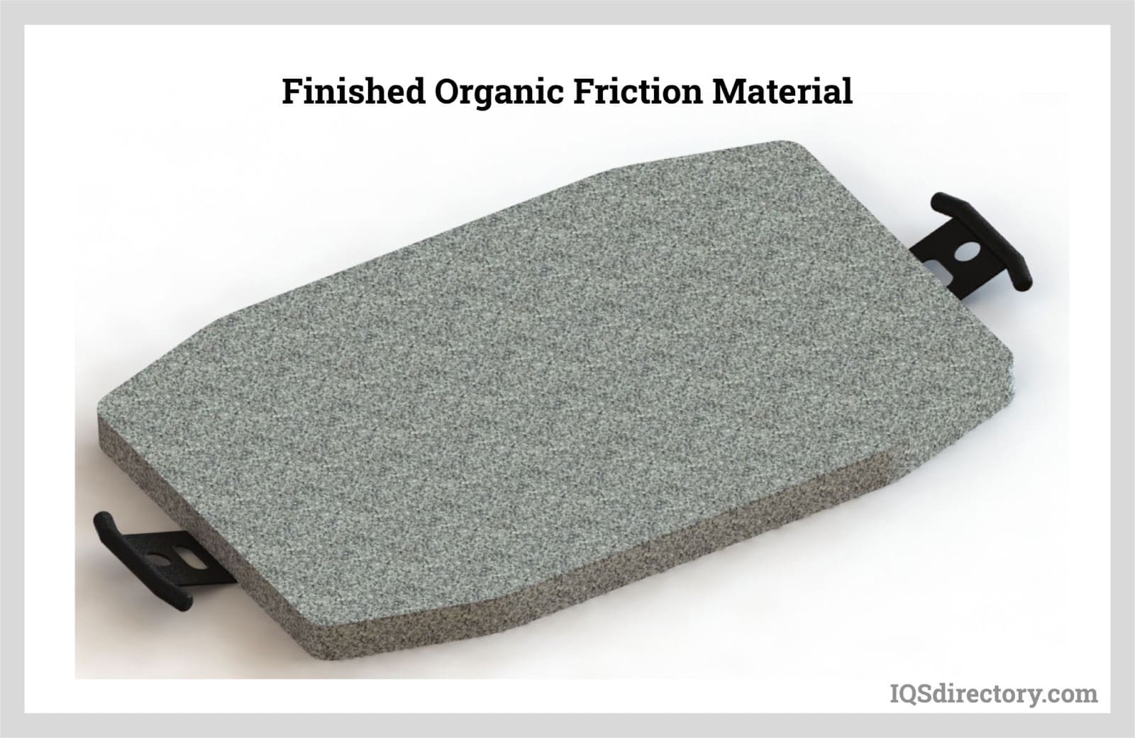 Finished Organic Friction Material