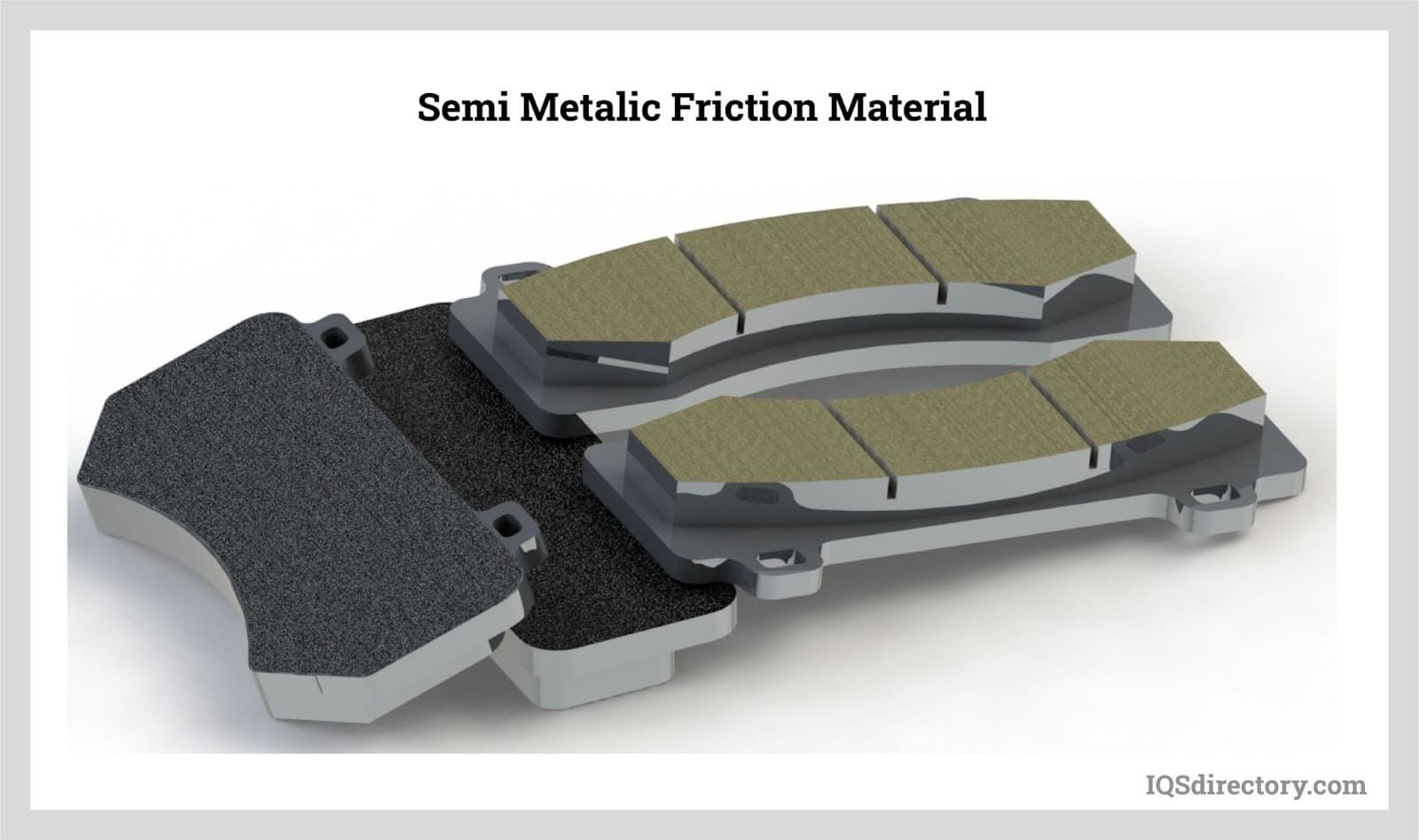 Semi Metalic Friction Material