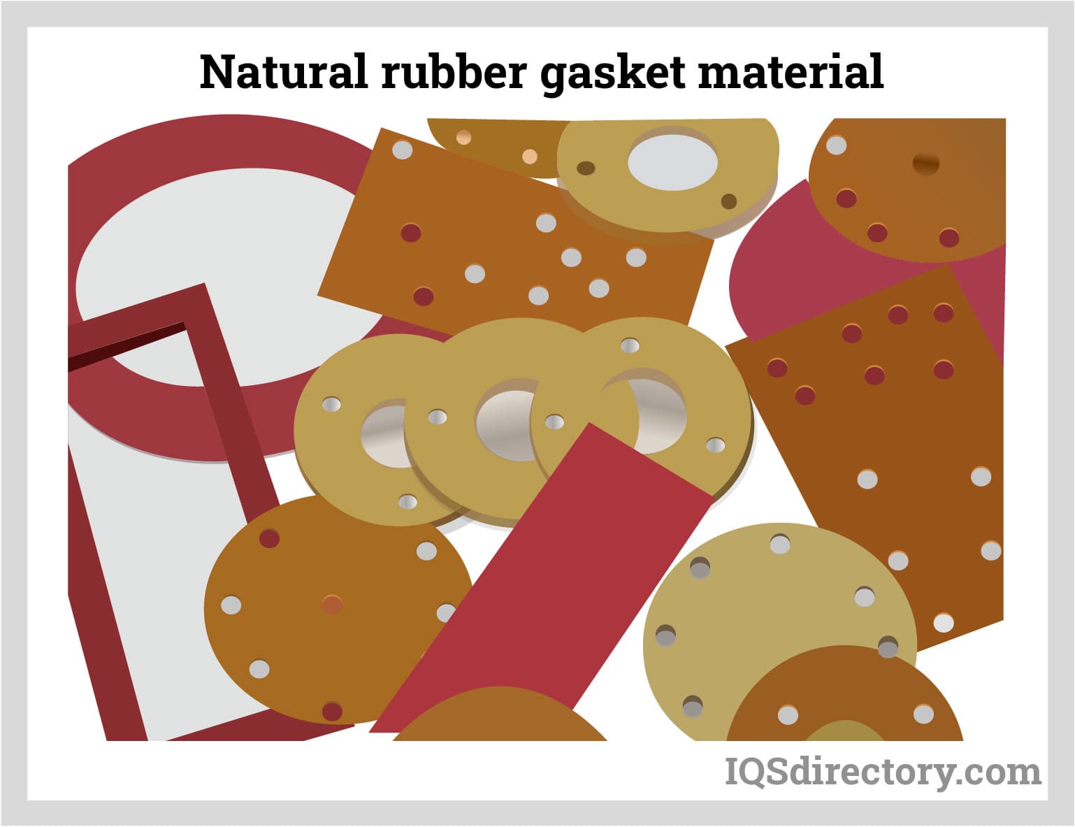 Natural Rubber Gasket Material