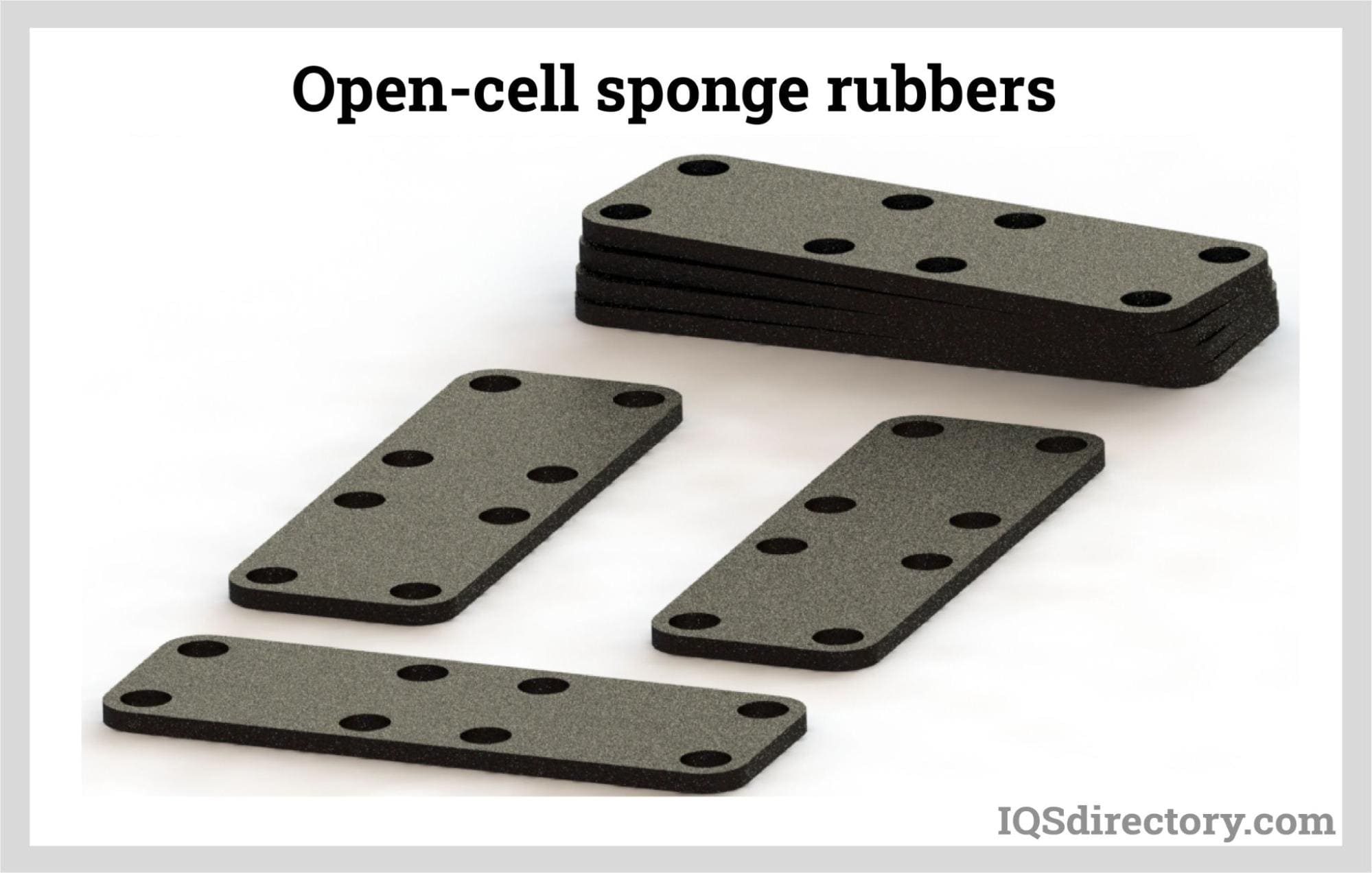 Open-Cell Sponge Rubbers