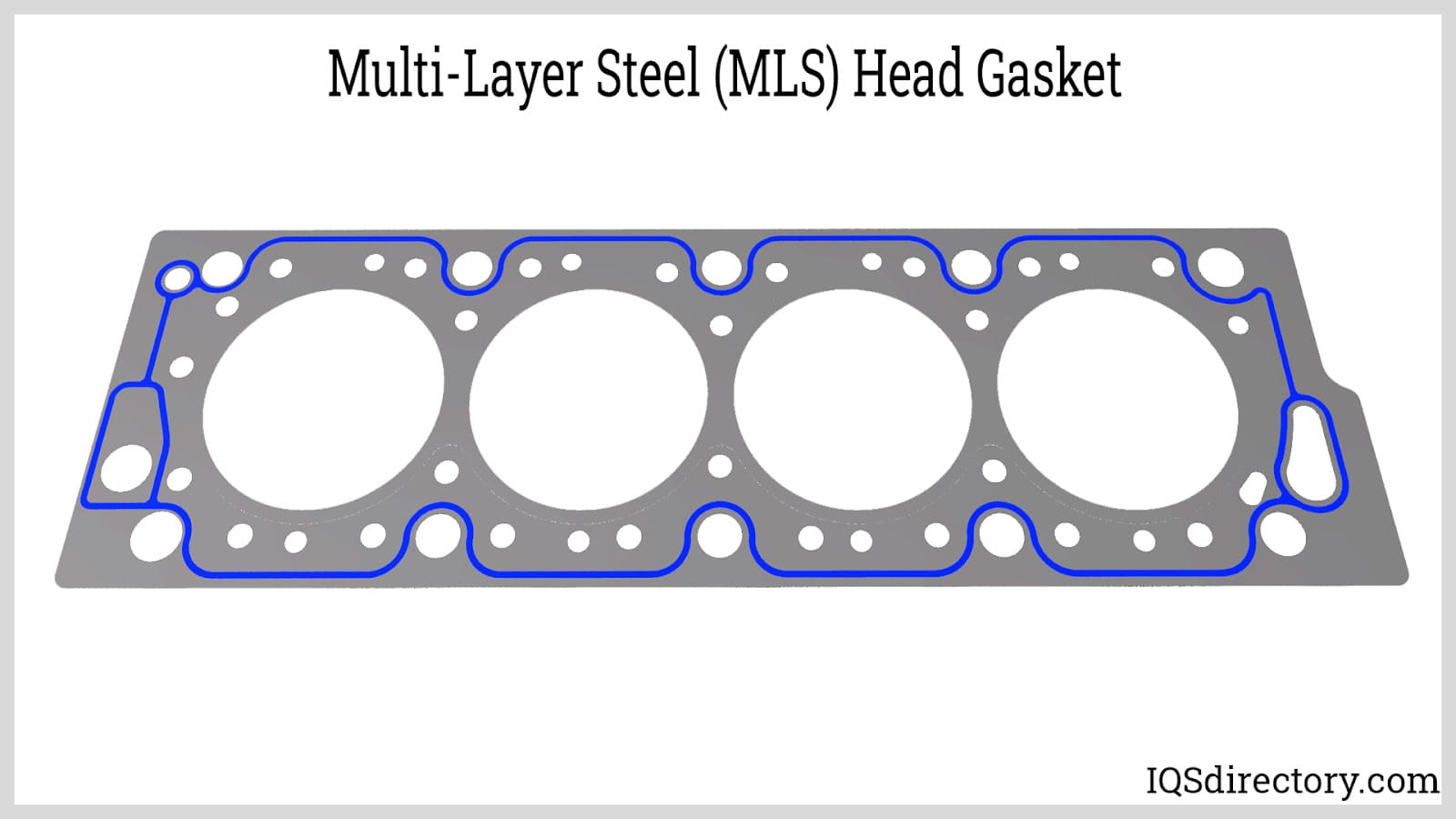 thumbnail image 2 of Mr. Gasket 1131G Steel Shim Head Gasket - Performance Boost For Big Block Chevy V8 2 of 5