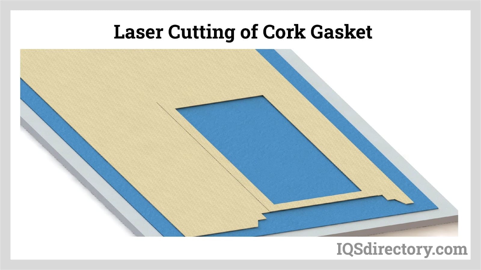 Laser Cutting of Cork Gasket