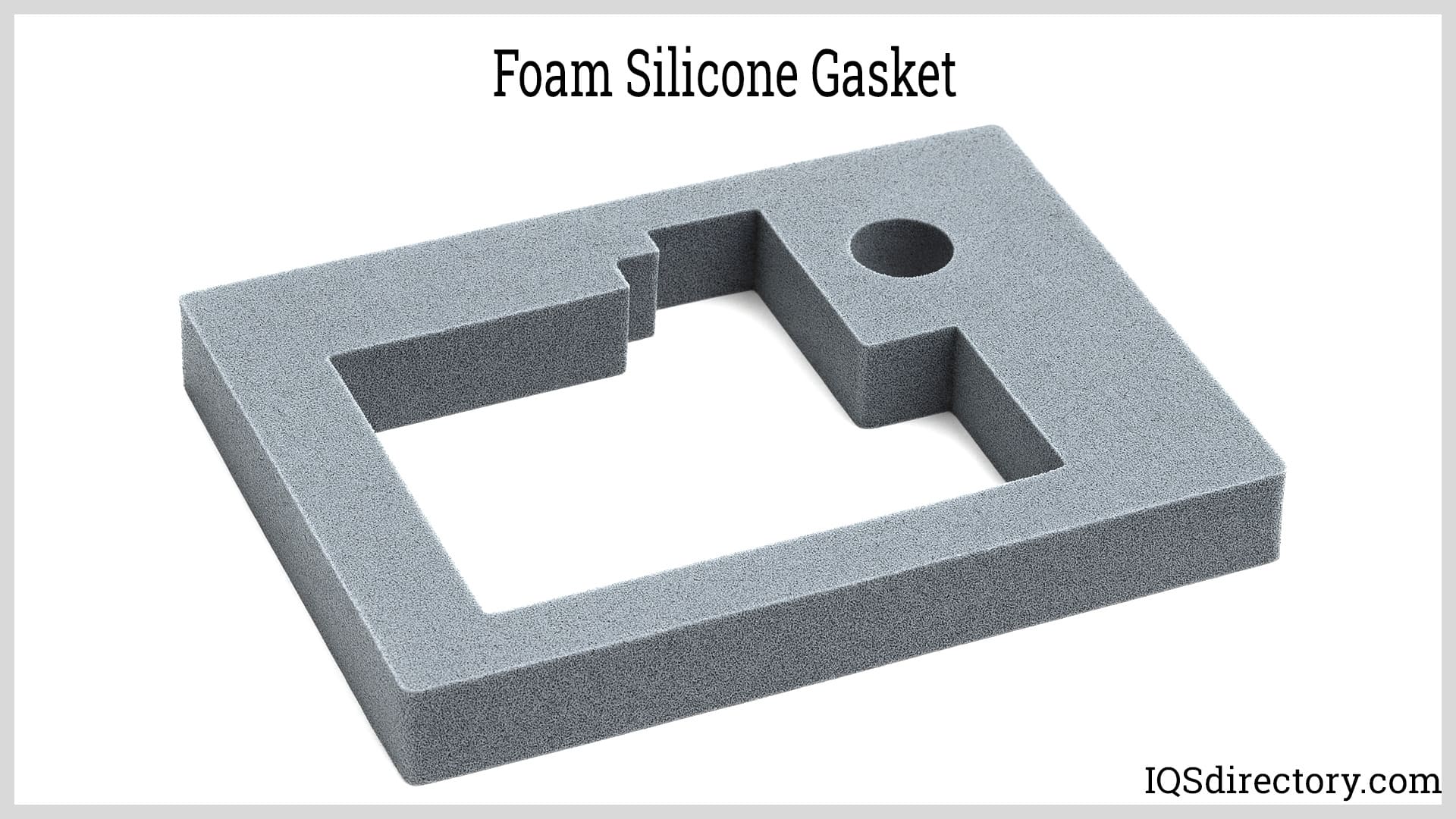 Foam Silicone Gasket