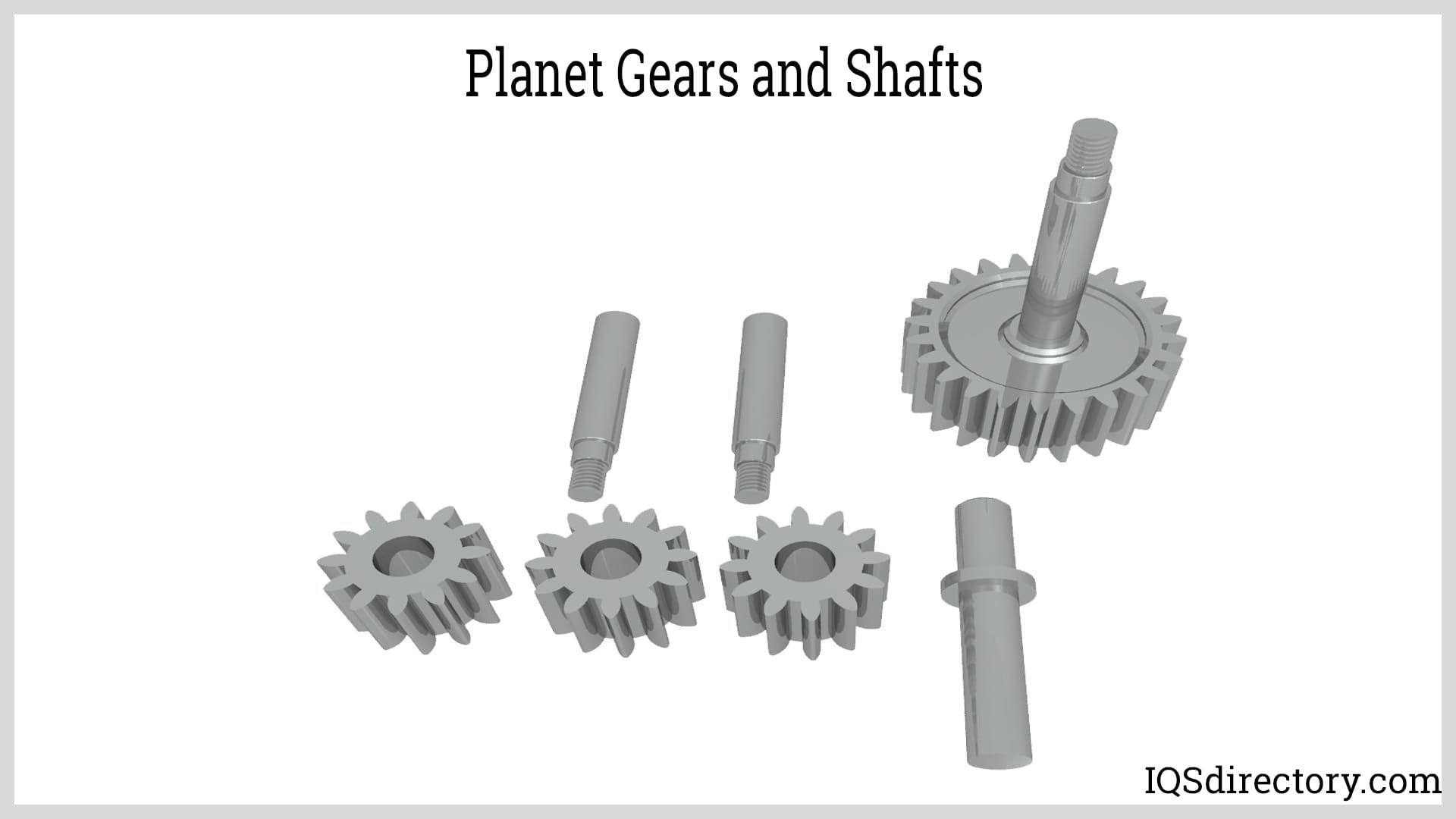 Planet Gears and Shafts