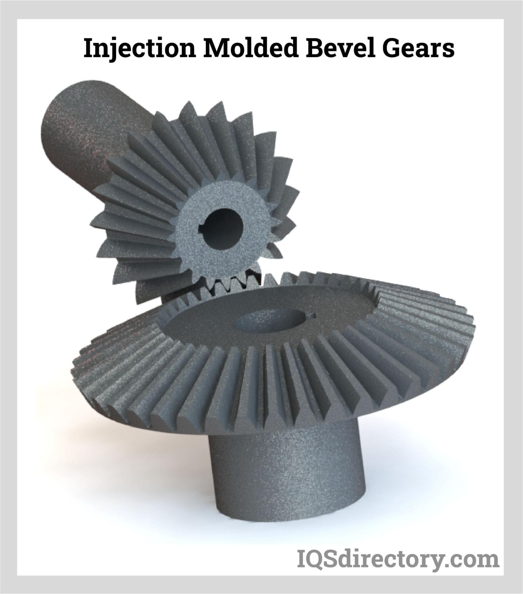 Injection Molded Bevel Gears