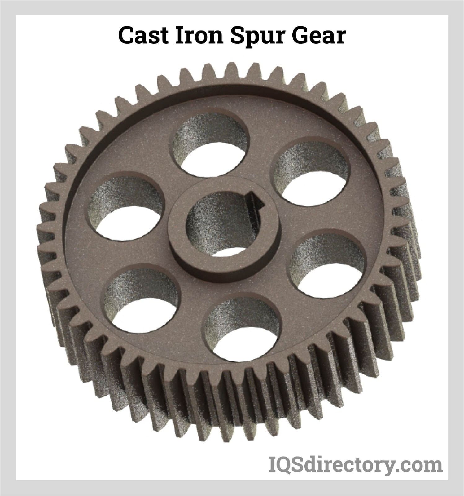 Cast Iron Spur Gear
