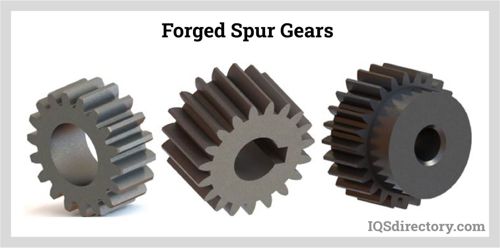 Forged Spur Gears