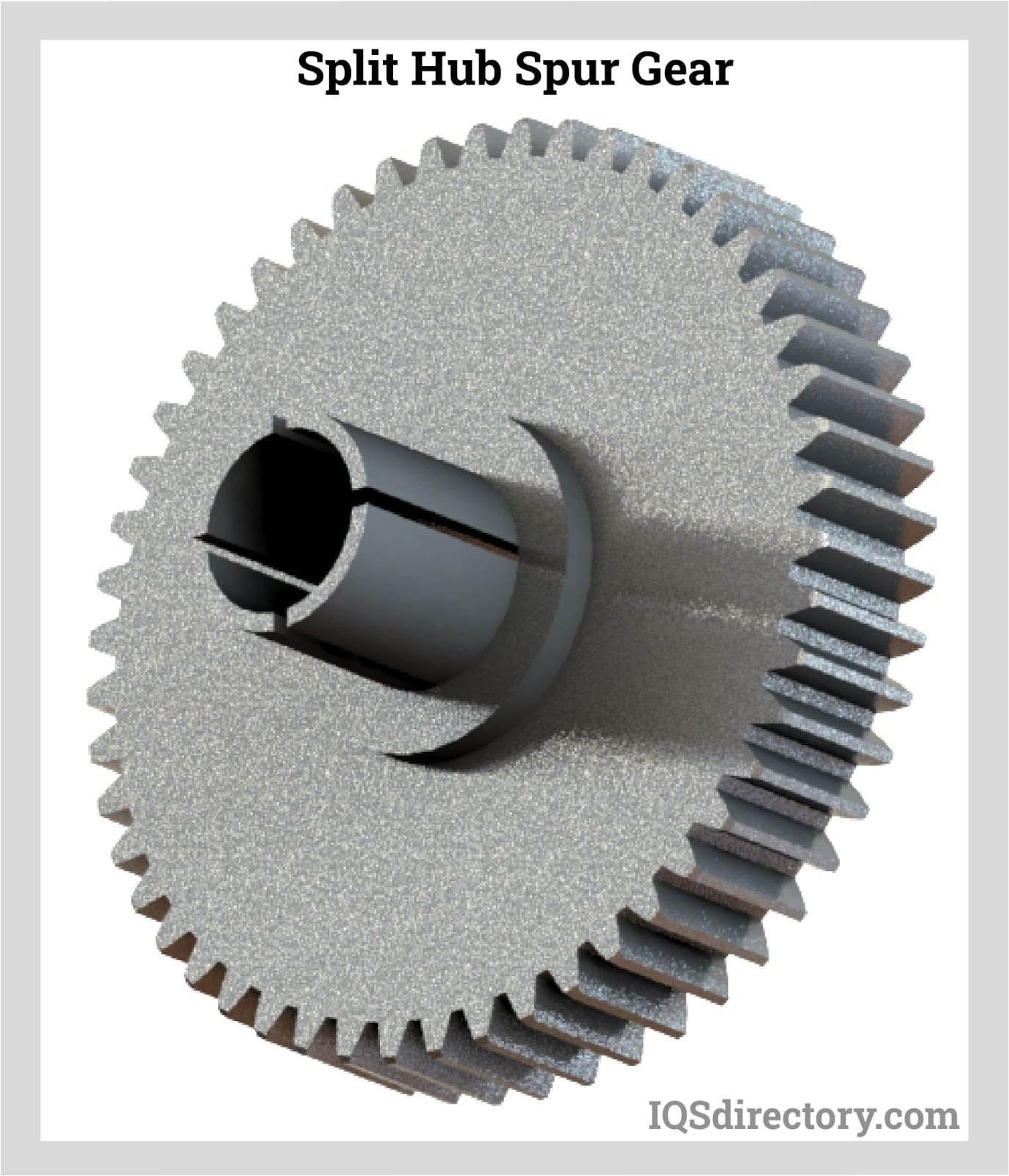 Split Hub Spur Gear