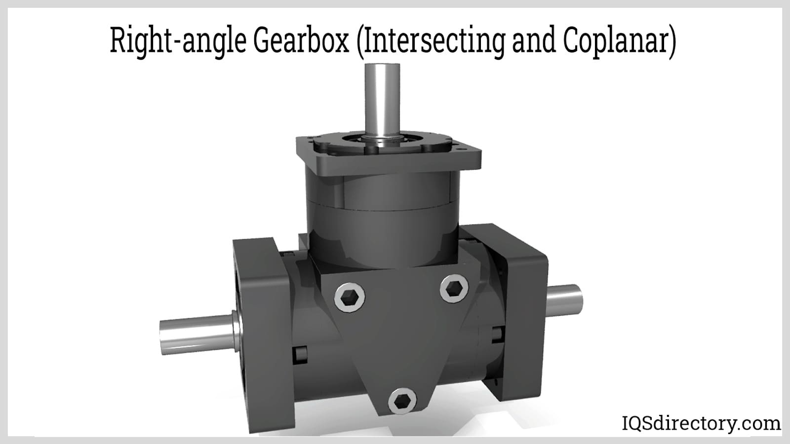 Right-angle Gearbox (Intersecting and Coplanar)