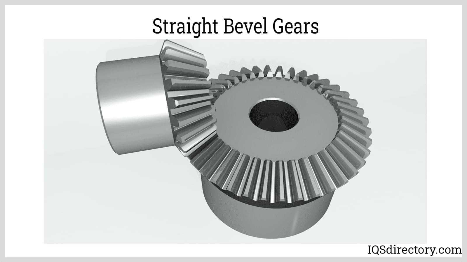 Straight Bevel Gears