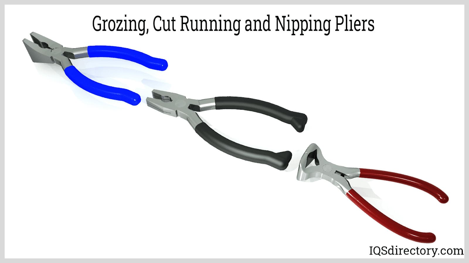 Grozing, Cut Running, and Nipping Pliers