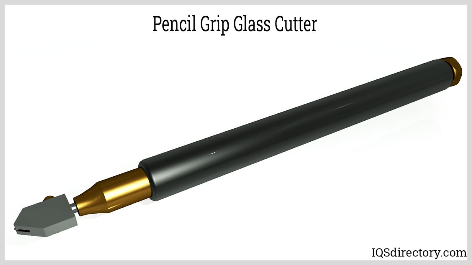 Pencil Grip Glass Cutter