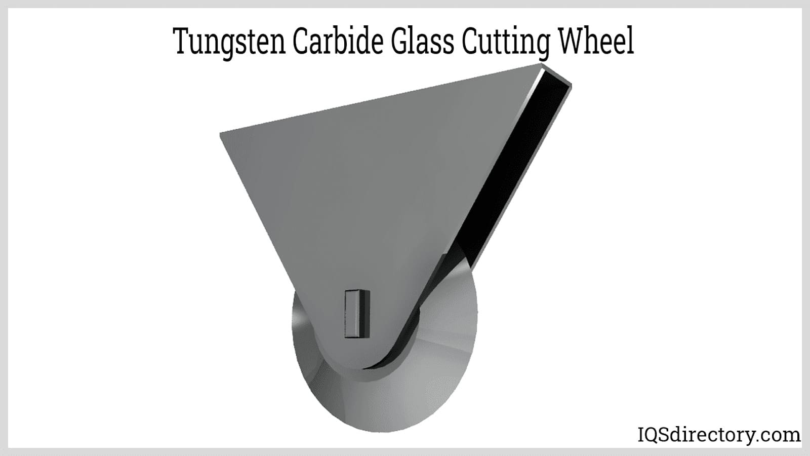 tungsten carbide glass cutting a wheel