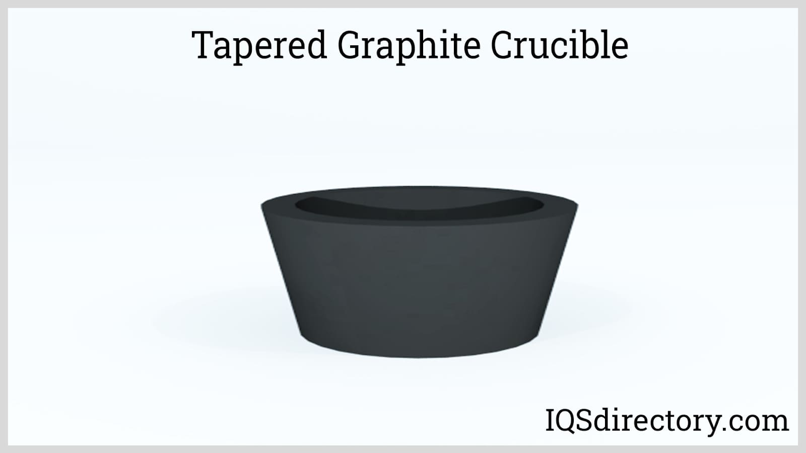 Tapered Graphite Crucible