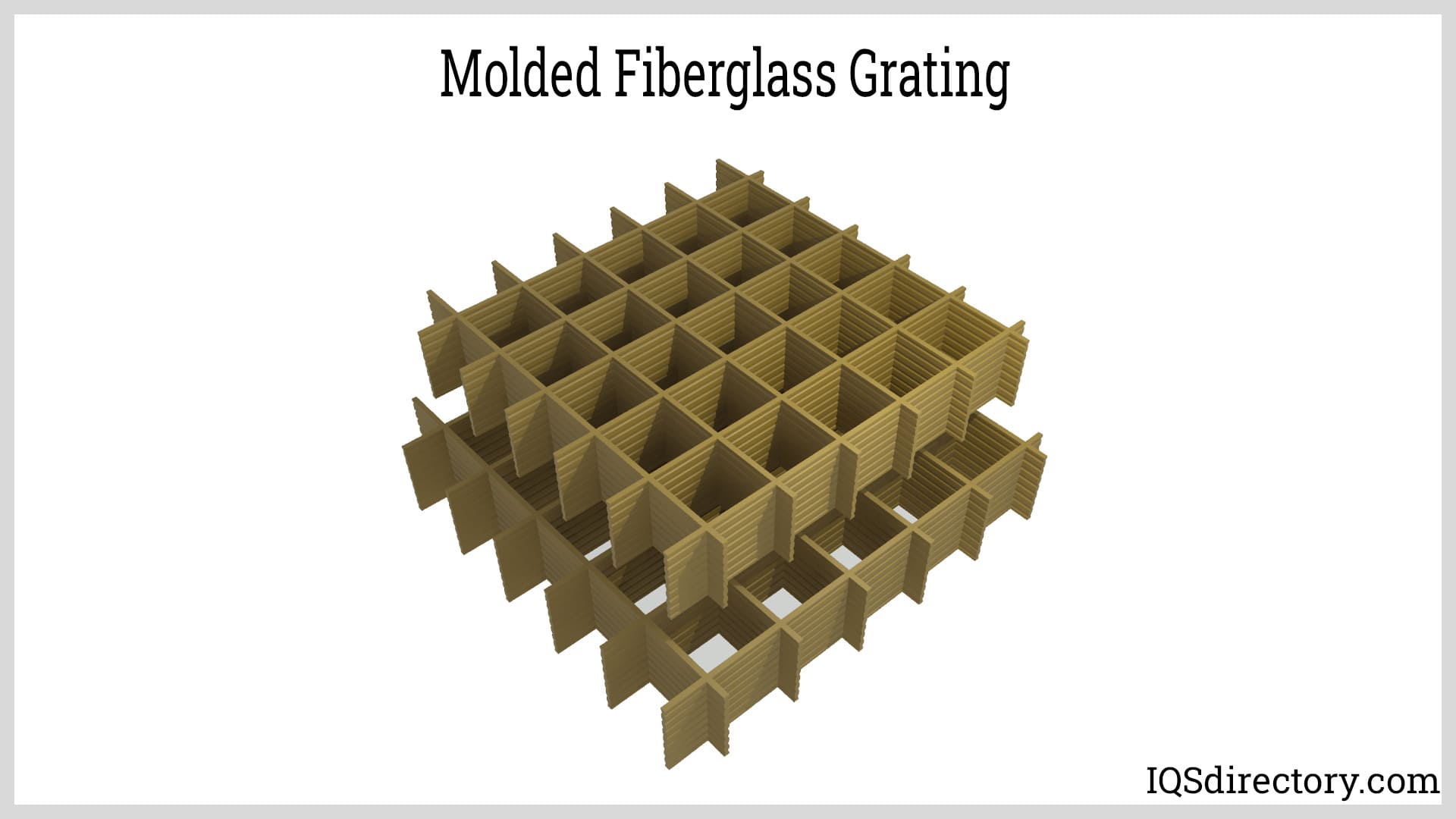 Molded Fiberglass Grating