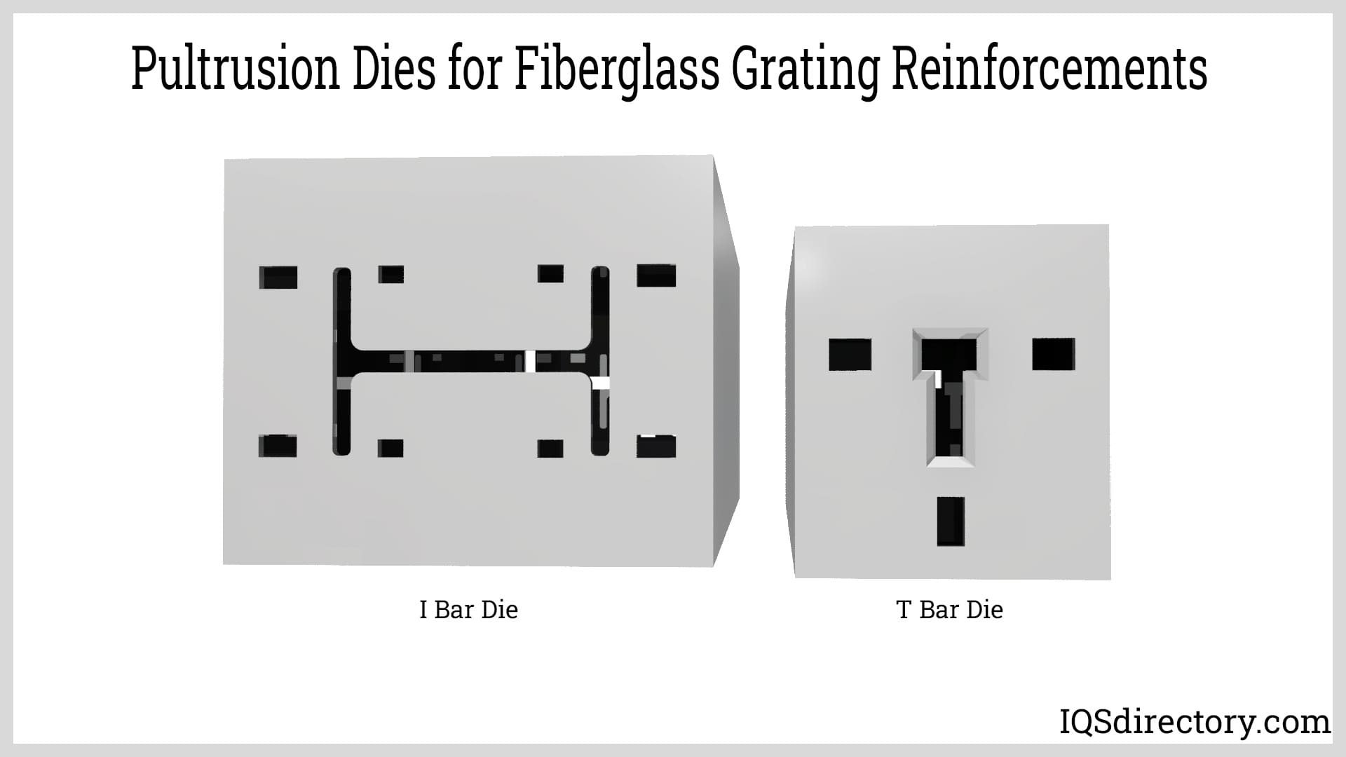 Pultrusion Dies for Fiberglass Grating Reinforcements