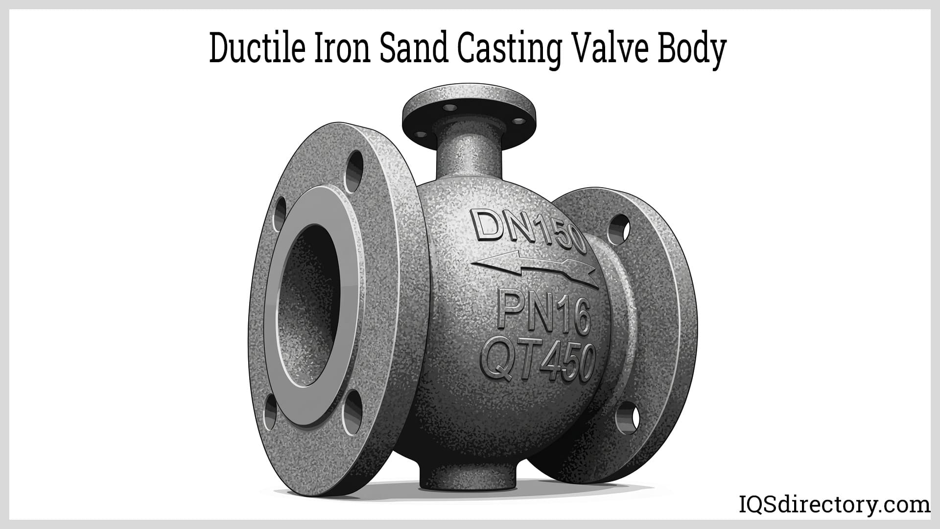 Ductile Iron Sand Casting Valve Body