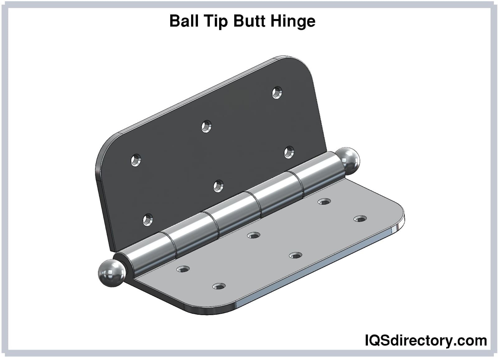 Ball Tip Butt Hinge