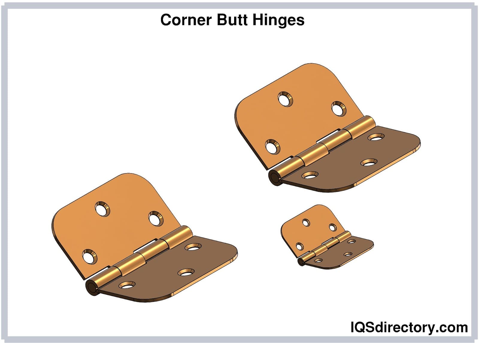 Corner Butt Hinges