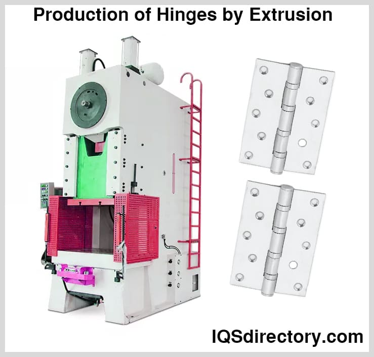 Production of Hinges by Extrusion