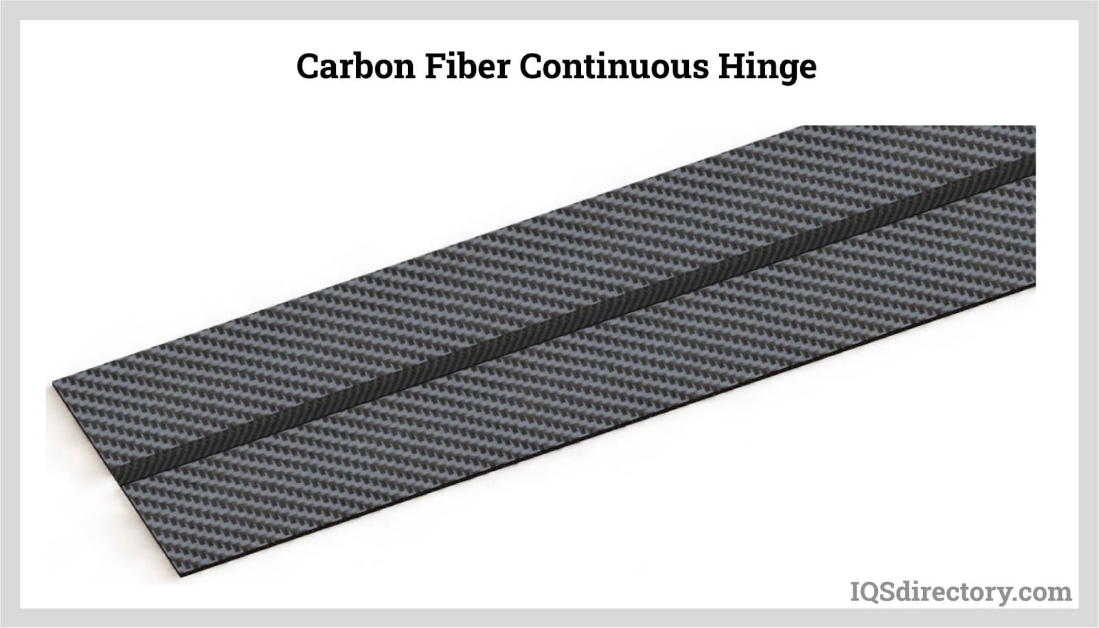 Carbon Fiber Continuous Hinge