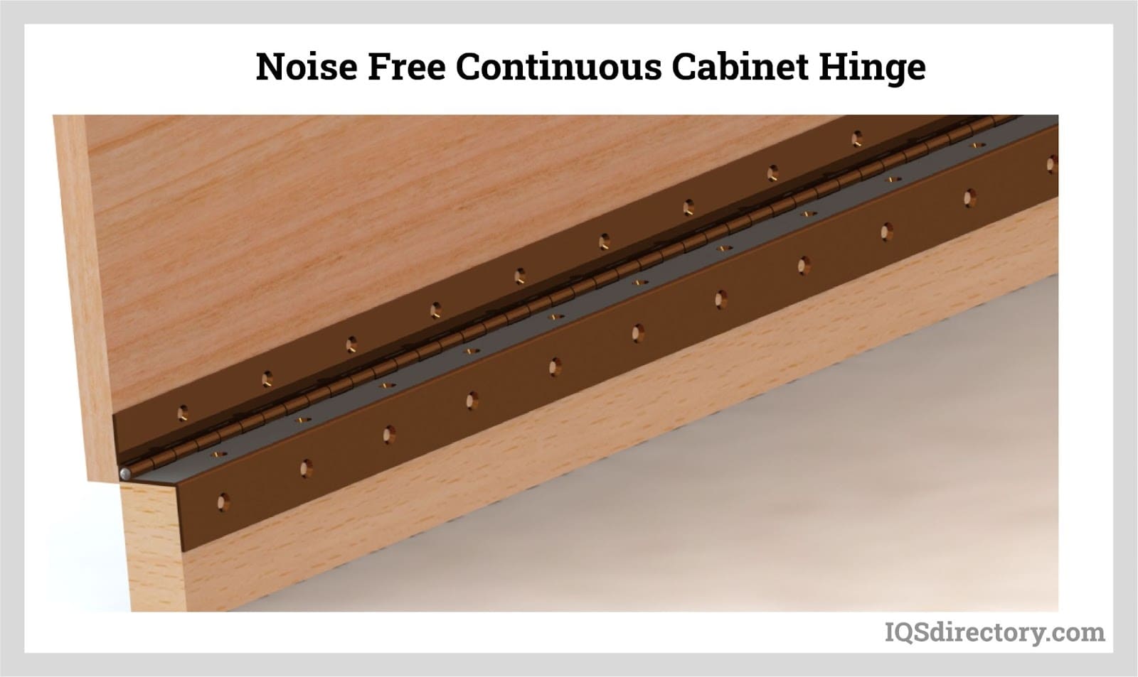 Noise Free Continuous Cabinet Hinge
