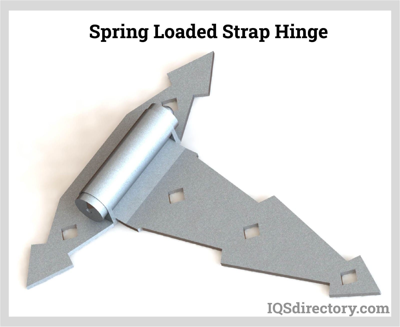 Spring Loaded Strap Hinge