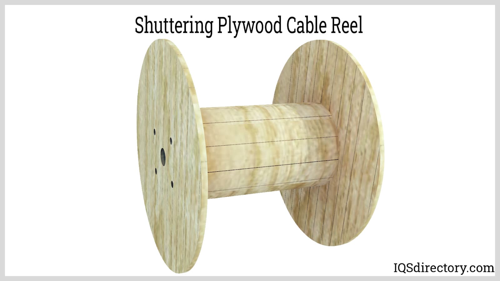 Shuttering Plywood Cable Reel