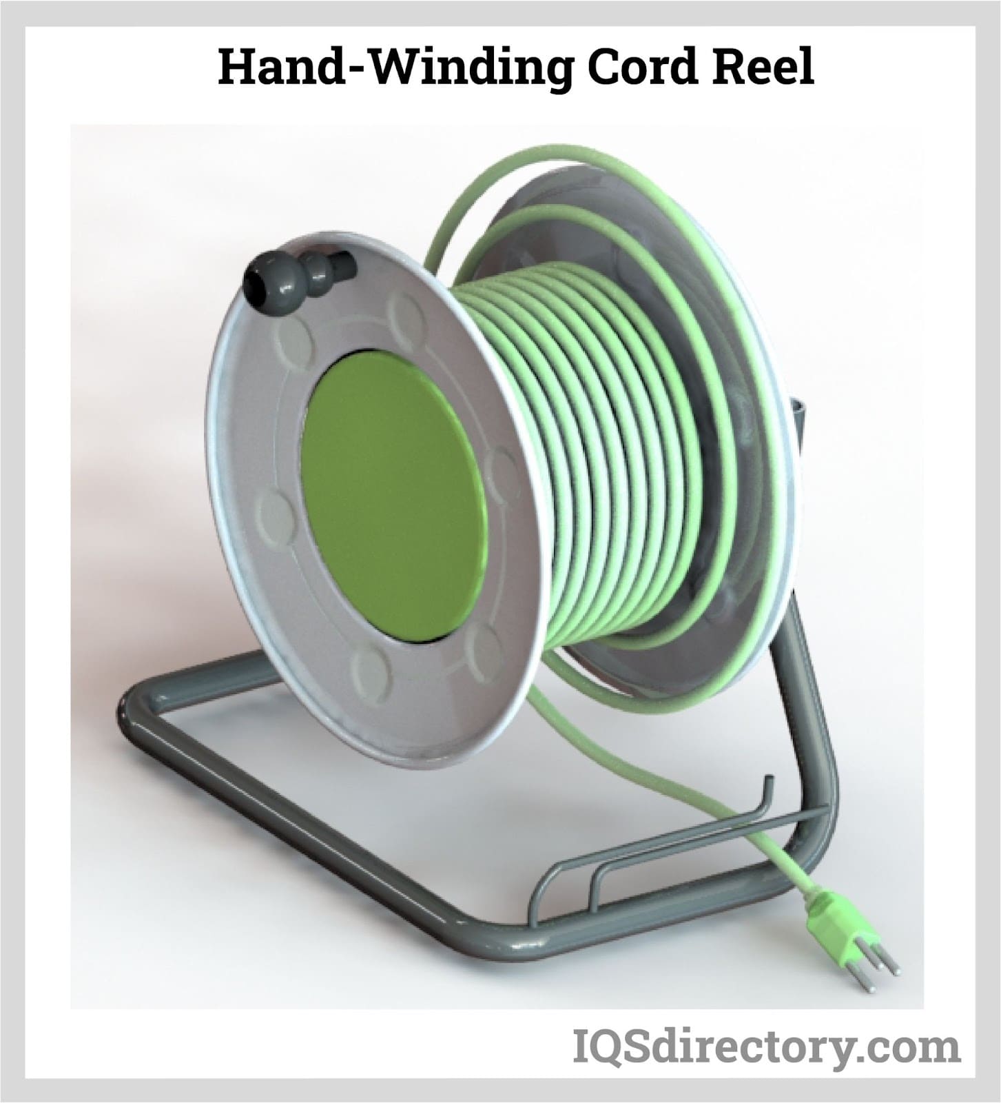 Hand-Winding Cord Reel