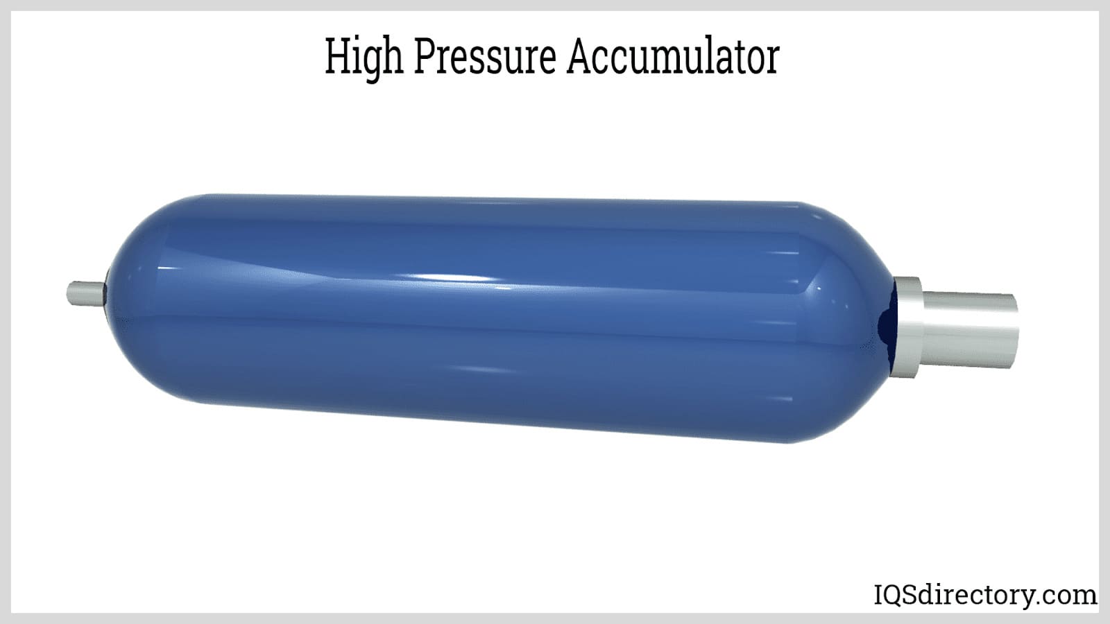 High Pressure Accumulator