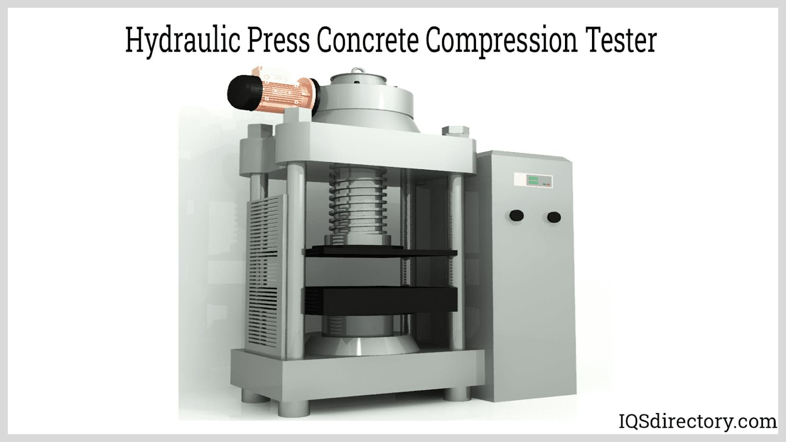 Hydraulic Press Concrete Compression Tester